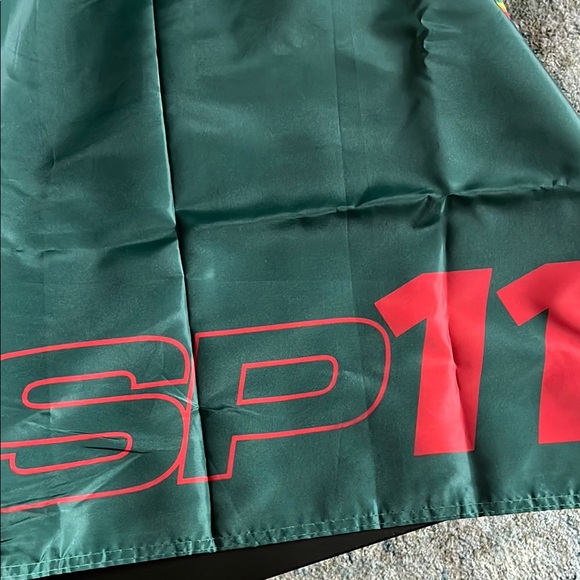 Checo Perez F1 Red Bull Racing Flag - Green and Red Formula One Oracle - Picture 3 of 5